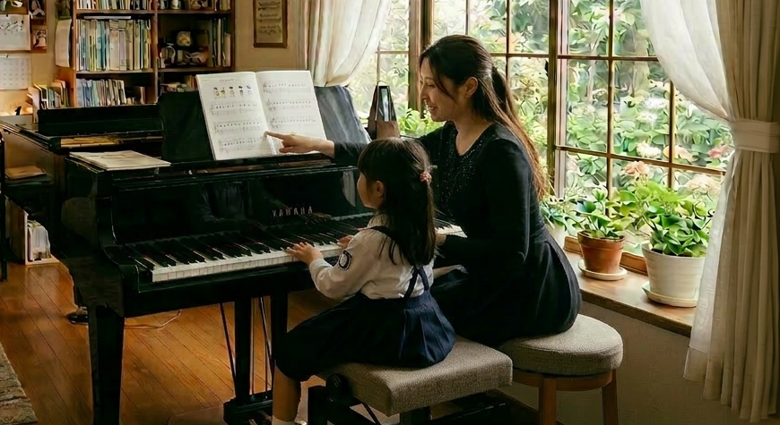 子どものピアノレッスン